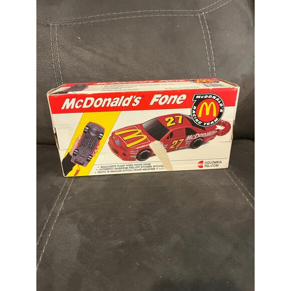 VINTAGE McDonalds Racing Team Telephone Bill Elliot Fone #94 Columbia Tel-Com - Picture 5 of 5